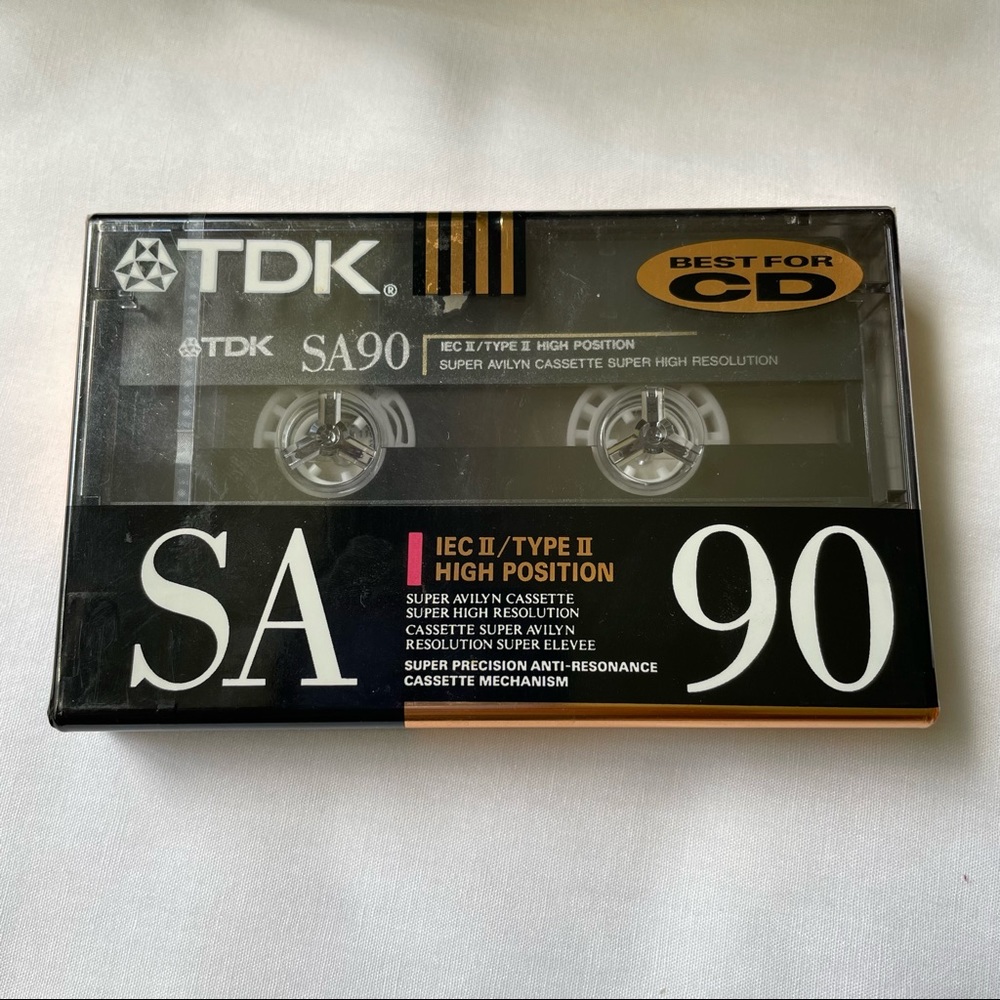 Lot Of 3 TDK SA90 And One Maxell GX-MP120 Blank Audio Cassette Tapes NWT - Picture 8 of 13